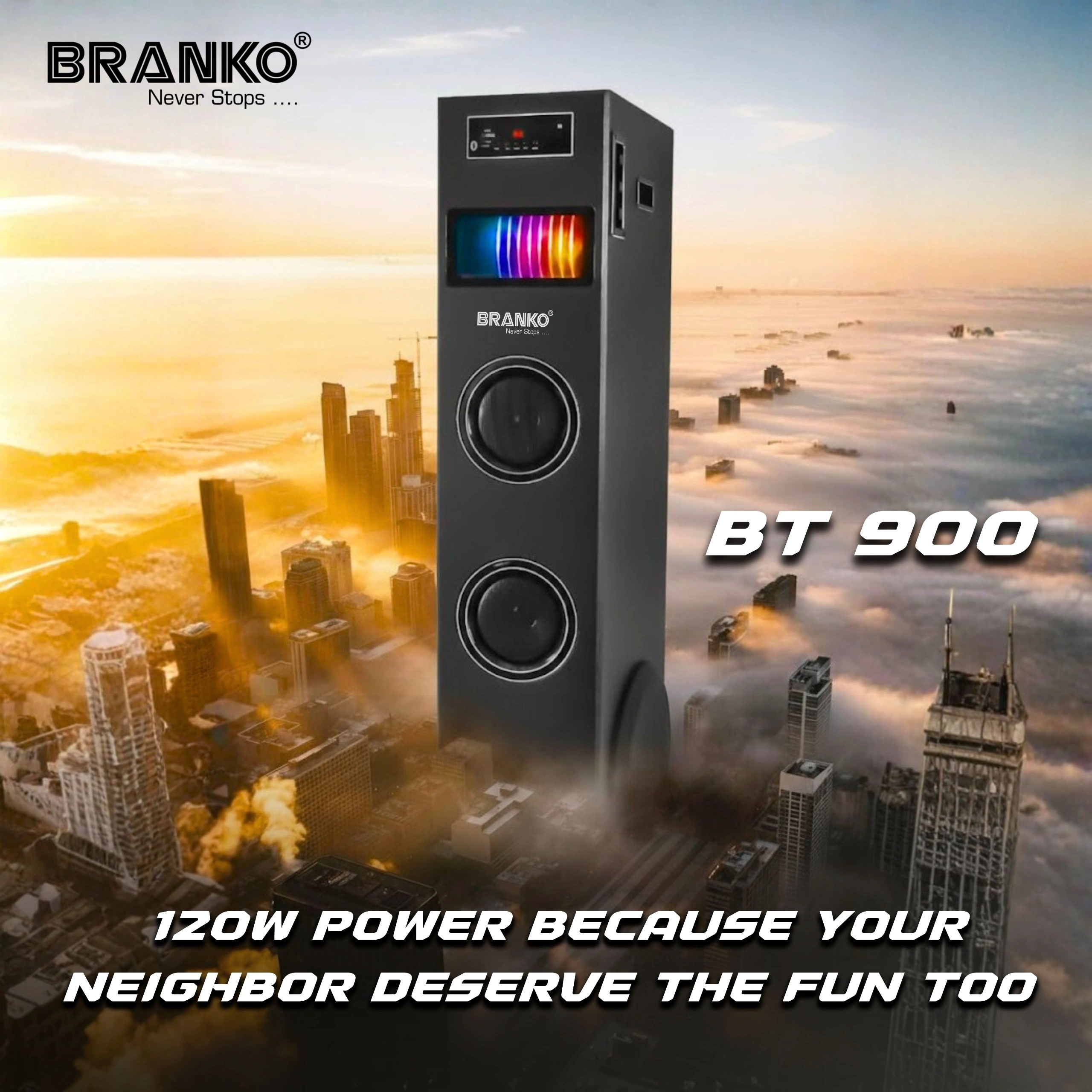 Bluetooth Tower Speaker – BT900